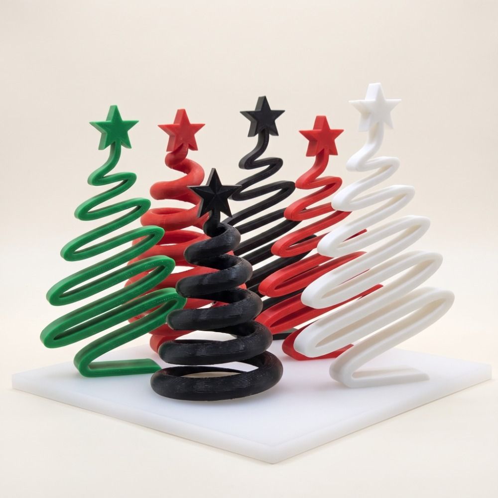 간단한 3D 프린팅 크리스마스 장식품 나선형 예술적 크 - 3D Printing Xmas Ideas 리뷰 및 가격
