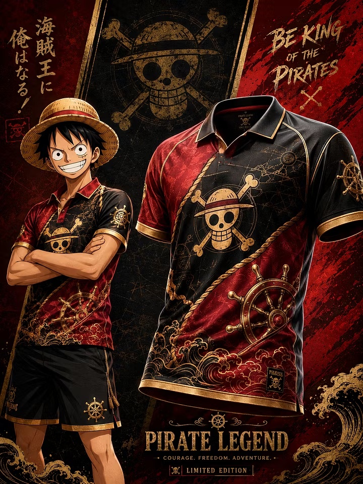2027 신상품 애니메이션 통기성 볼 슈트 해골 해적  - 3D Printing Luffy 리뷰 및 가격