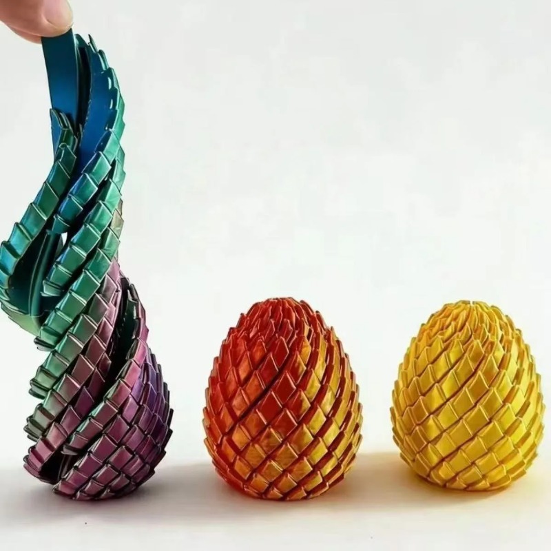 3D 프린팅 나선형 드래곤 알 스트레스 해소 장난감,  - 3D Printing Egg 리뷰 및 가격