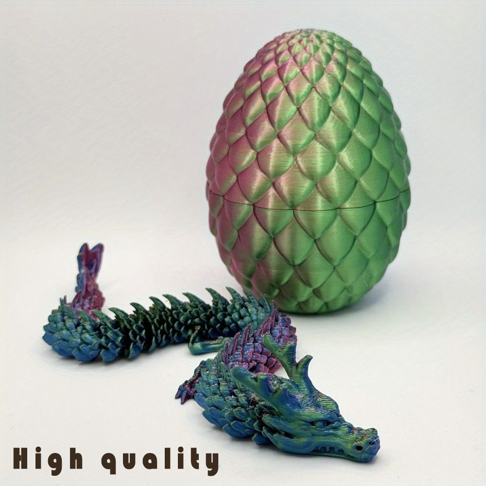 2025,3D 15cm 중국 인기 장난감, 화려한 용  - 3D Printing Egg 리뷰 및 가격