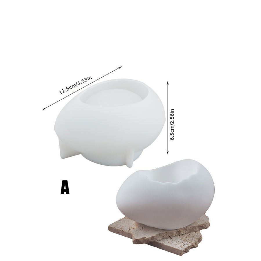 [레진 몰드] DIY 레진 캔들 홀더 및 수납함용 실리 - 3D Printing Egg 리뷰 및 가격