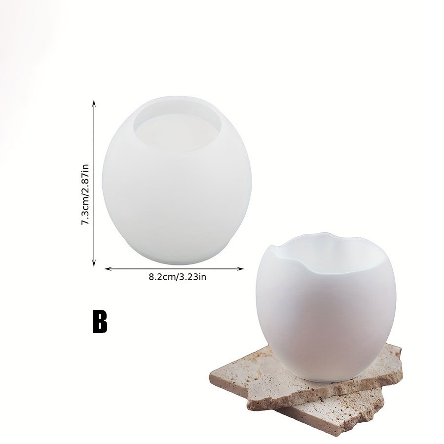 [레진 몰드] DIY 레진 캔들 홀더 및 수납함용 실리 - 3D Printing Egg 리뷰 및 가격
