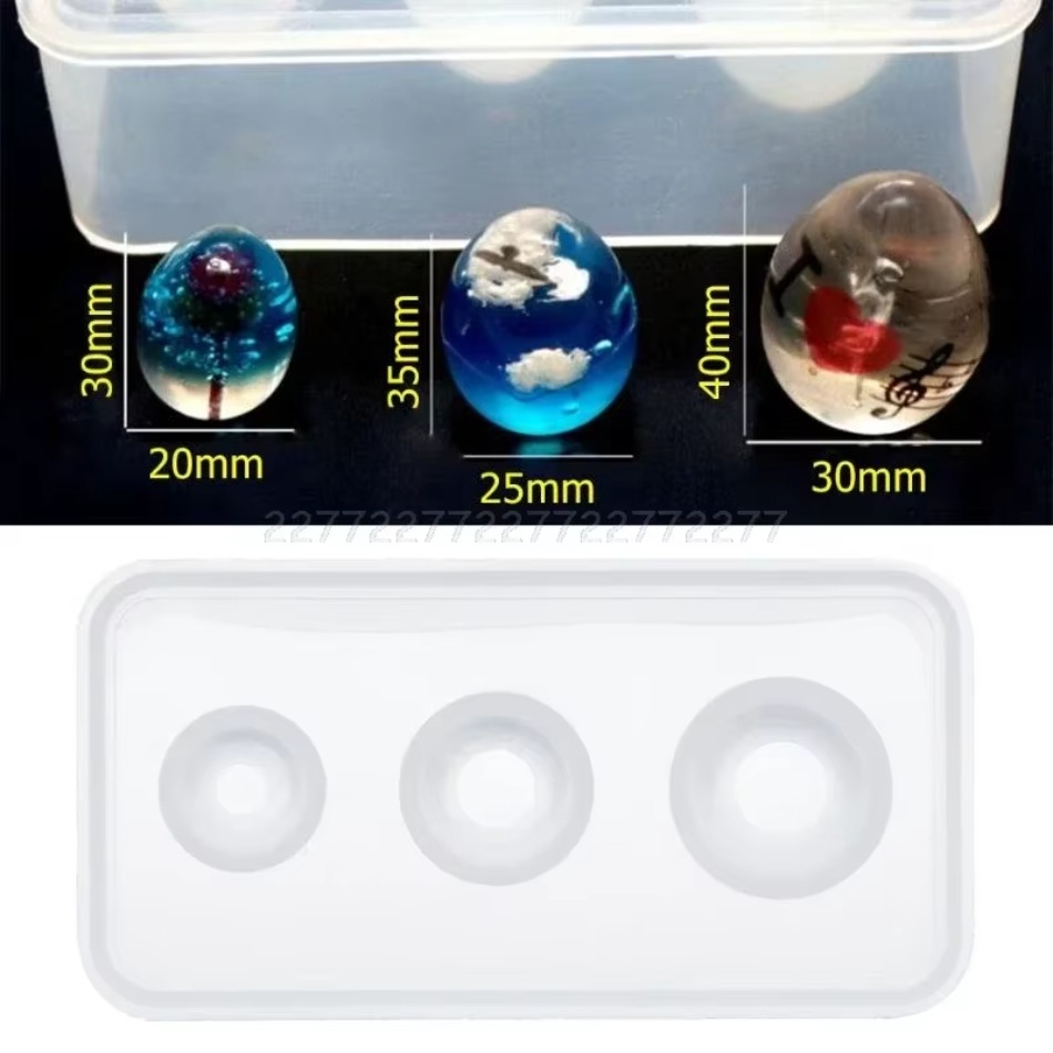 1 Pcs 실리콘 금형 DIY 크리스탈 Dropper  - 3D Printing Egg 리뷰 및 가격
