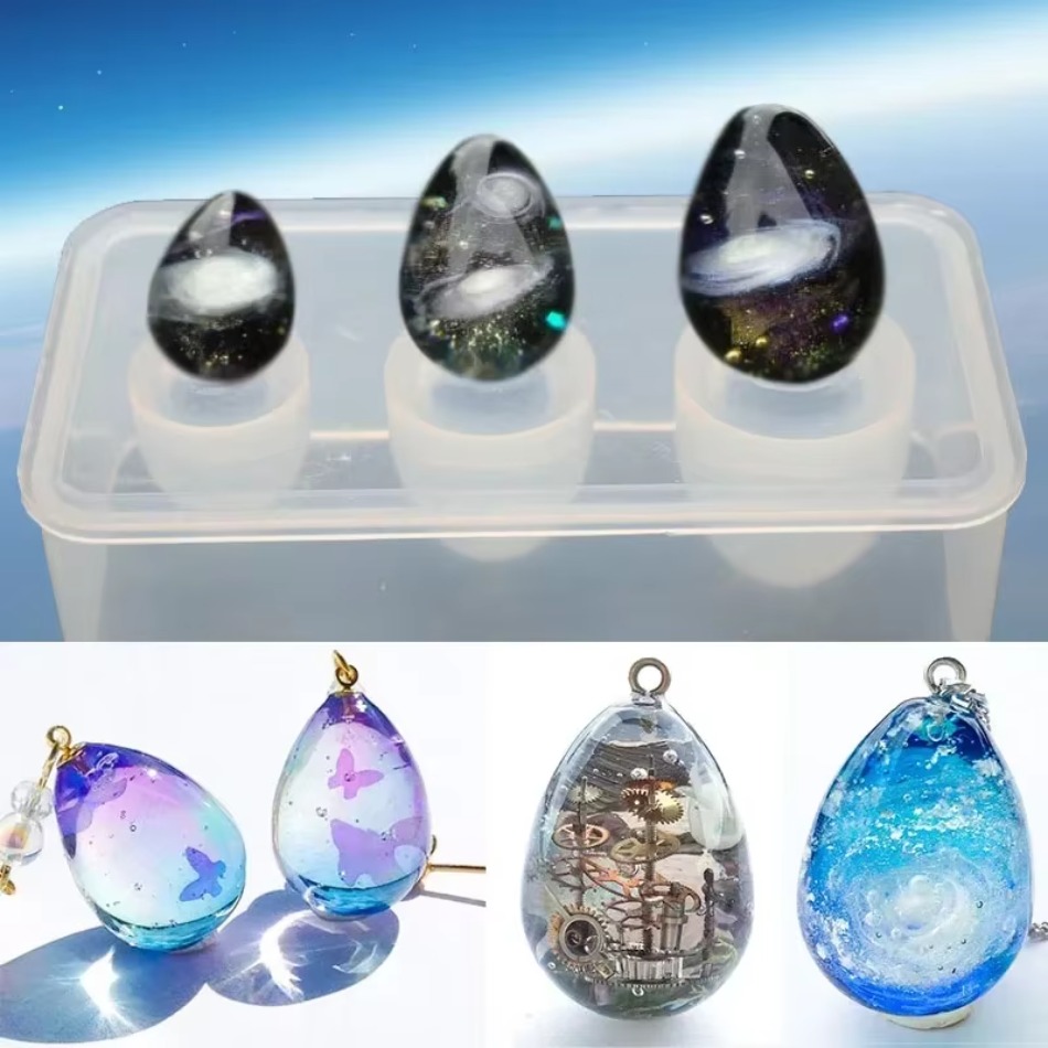 1 Pcs 실리콘 금형 DIY 크리스탈 Dropper  - 3D Printing Egg 리뷰 및 가격