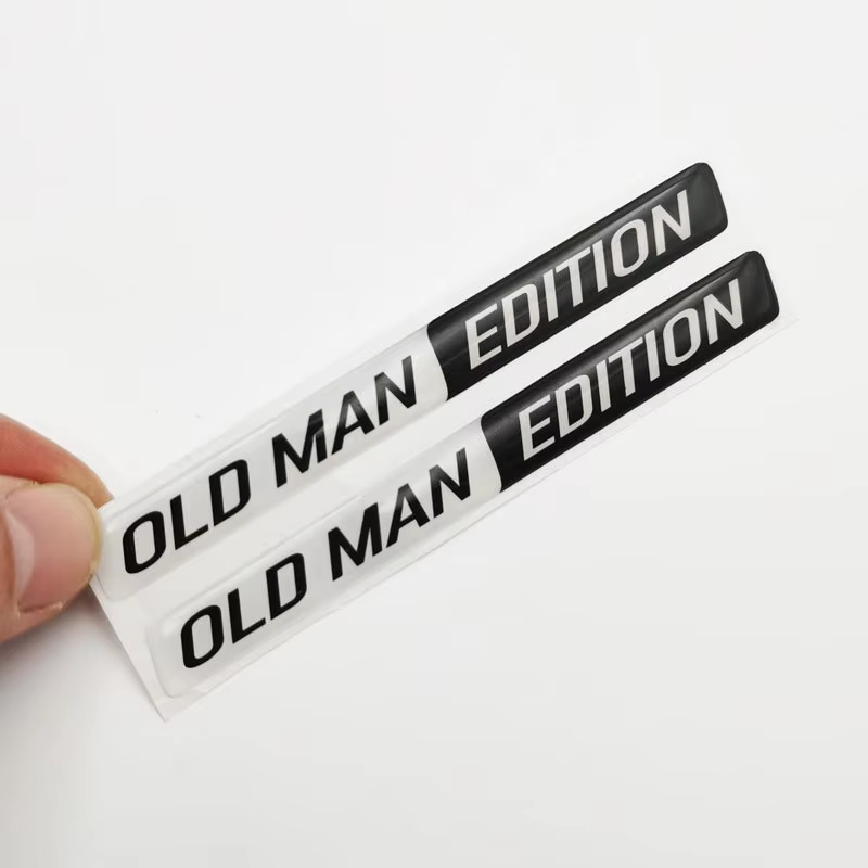 2pcs 올드 맨 에디션 3D 에폭시 엠블럼 스티커 펜 - 3D Printing Epoxy Resin 리뷰 및 가격