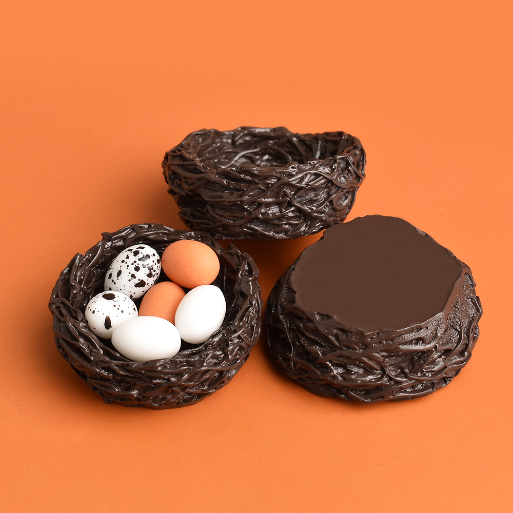 시뮬레이션 둥지 알 병아리 오리 새 미니어처 피규어 레 - 3D Printing Egg 리뷰 및 가격