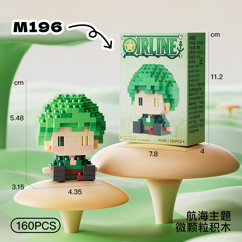 원피스 태양신 니카 루피 마이크로 액션 블록 초퍼 에이 - 3D Printing Luffy 리뷰 및 가격